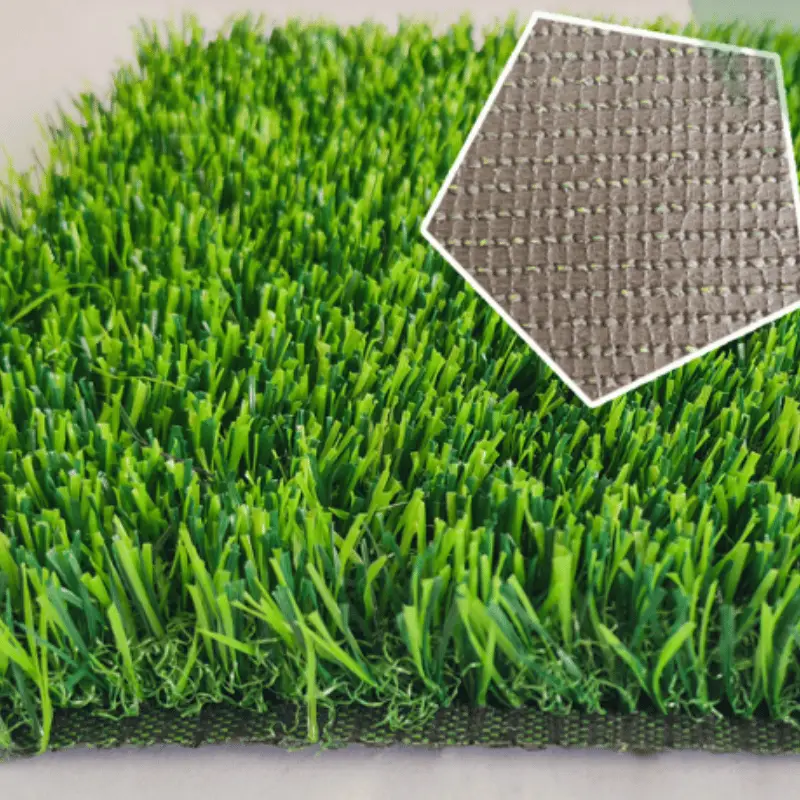 质保网格布二次黑背胶M型春草3.0cm特密+